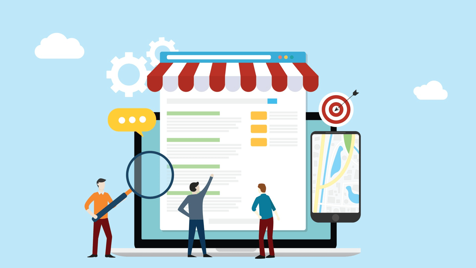 Google My Business listing